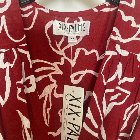 XIX Palms Louvre Party Dress in Red - Picture 5 of 5